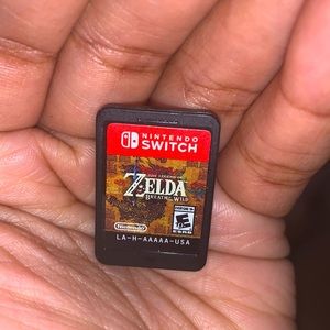 The Legend of Zelda Breath of the Wild Nintendo Switch Game